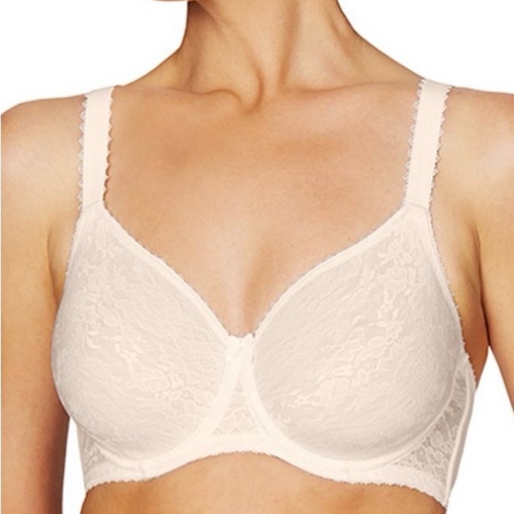 Fayreform Lace Smoothing Spacer Contour Bra in Pink Champagne Size 36G (4D) NWOT